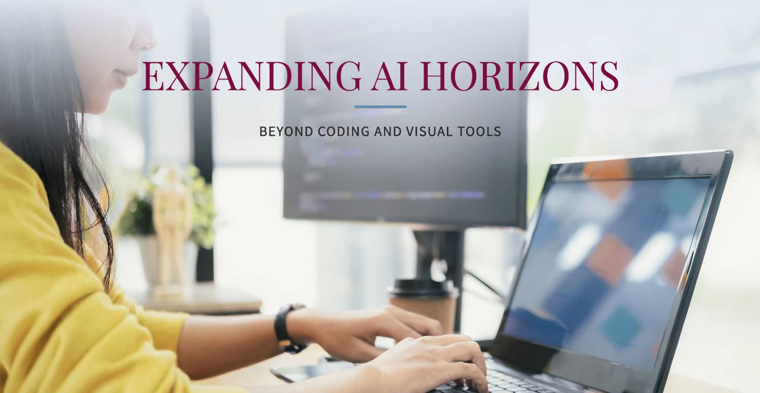 Beyond Coding and Visual Tools